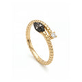 · Anello Serpente 03 in Oro e Diamanti ·