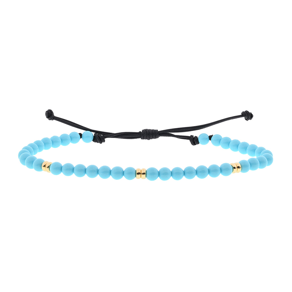 Bracciale Basic 07cop - Pasta di turchese