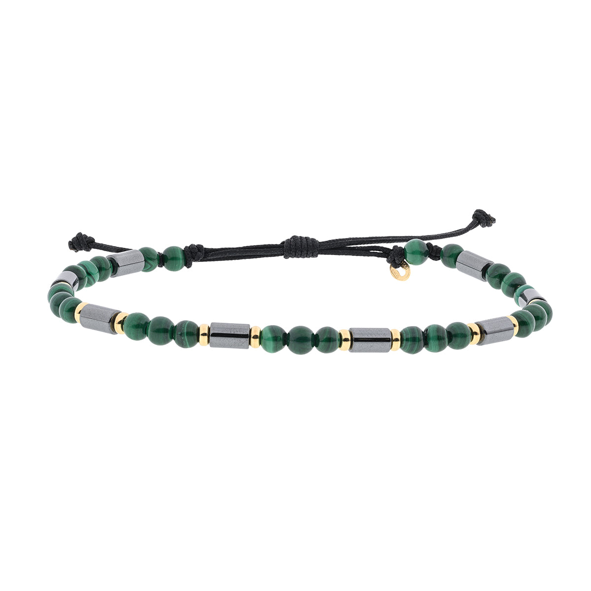 Bracciale Tubes 01 - Malachite