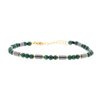 Bracciale Tubes 01 - Malachite