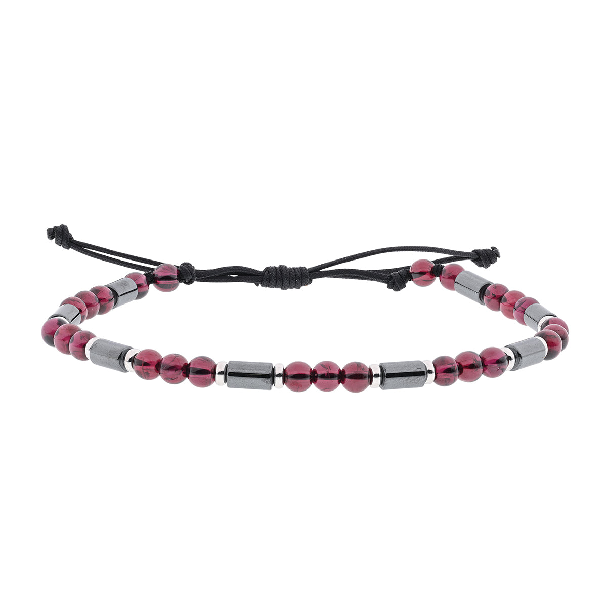 Bracciale Tubes 03 - Rodolite