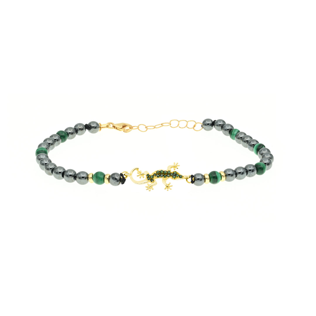 · Bracciale Geko · smeraldi