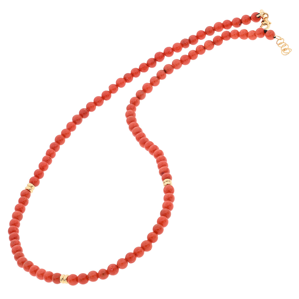 Collana Basic 08cop - Corallo