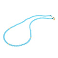 Basic 07cop Necklace - Turquoise paste