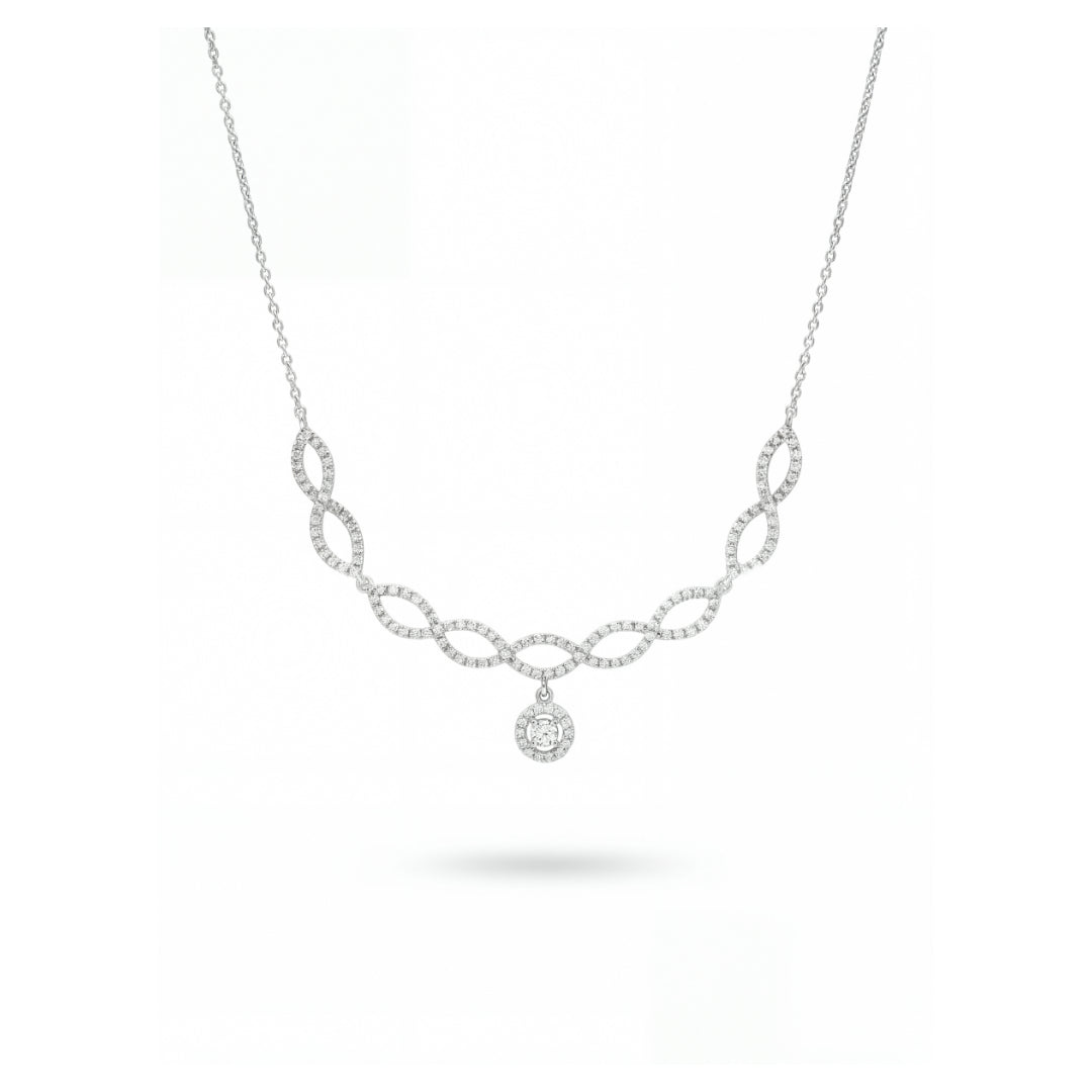 · Collana Luce 30 in Oro e Diamanti ·