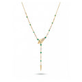 · Collana Serpente in Oro con Smeraldi e Diamanti ·