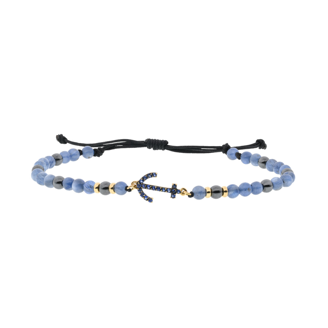 · Bracciale Anchor · zaffiri