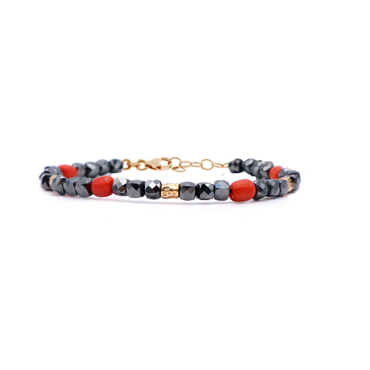 Bracciale Kube Basic 3+coral